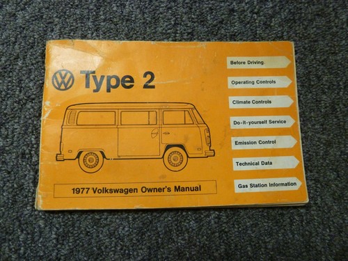 1977 volkswagen van - vw, bus