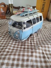 Metal VW Campervan Damaged 