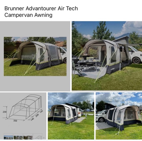Inflatable drive away awnings - away,