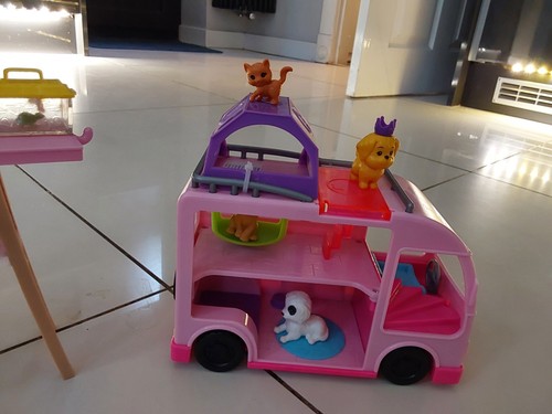 Barbie pet campervan - barbie,